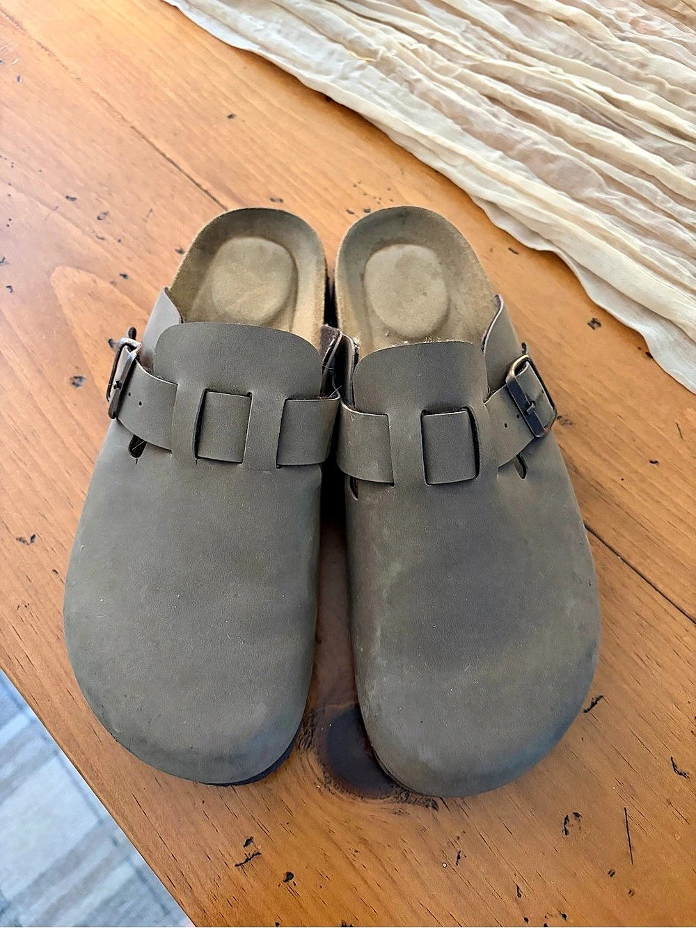 Brown Clog Sandals US 9